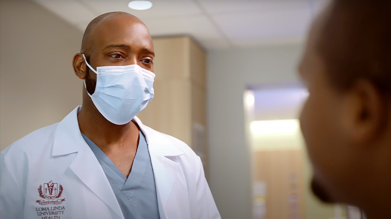 Healthcare worker serving abroad