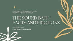 The Sound Bath: Facts and Frictions