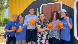 Pumpkin Painting with La Esquelita
