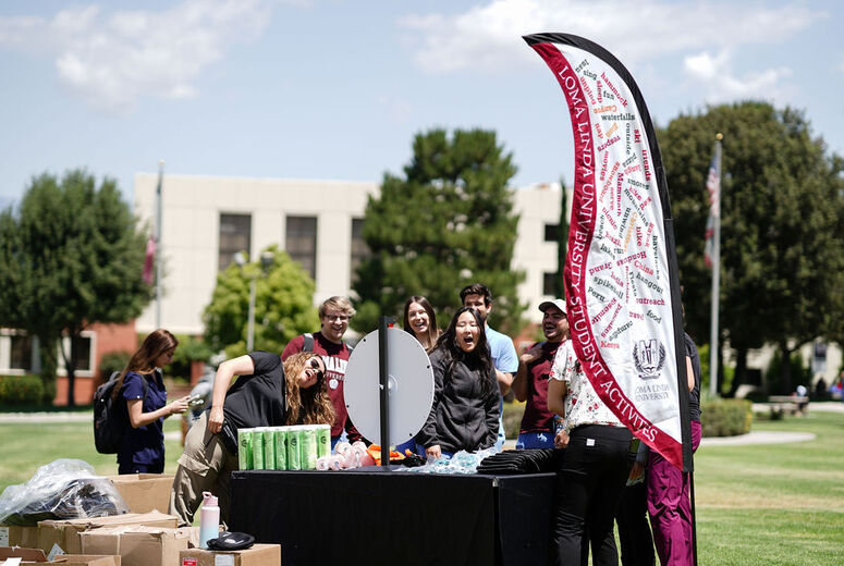 Students, families, faculty, and staff connect outside the classroom