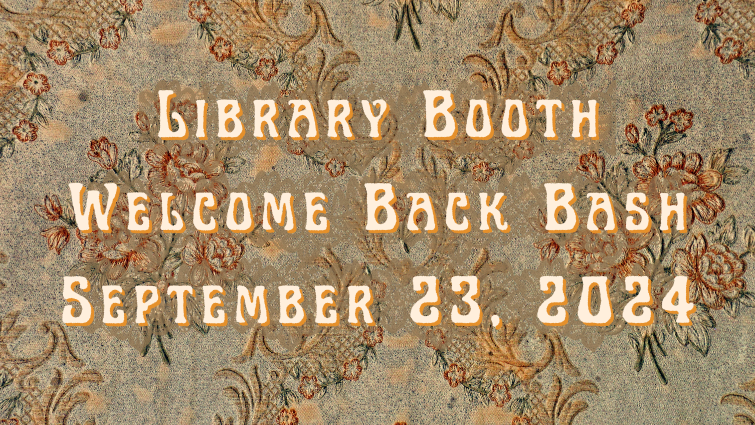 Welcome Back Bash Booth
